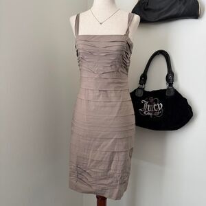 Bcbgmaxazria Women's Tiered Corset Bodycon Cocktail Dress